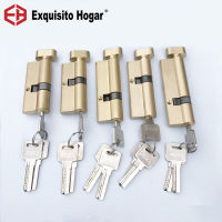 Custom Eccentric Core 70 75 80 85 90 95MM Lock Gold Bed Door Cylinder Pure ss Door Lock Lengthened Extended