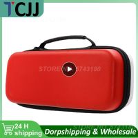 Hard Shell Case Switch Case Durable Heat Insulation Carrying Storage Case Accessories Protective Travel Carrying Bag Red  White