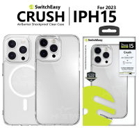 SwitchEasy CRUSH AirBarrier | M. เคสไอโฟนใส IP15 เคสกันกระแทก 1.2 เมตร ของแท้100% ของแท้100% IP15pro/15promax/15plus