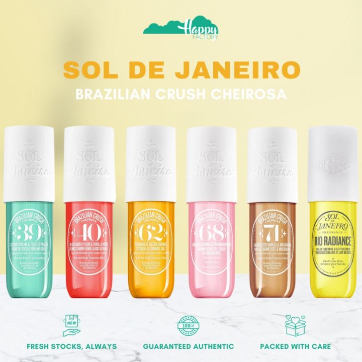 SOL DE JANEIRO Brazilian Crush Cheirosa Perfume Mists and EDP | Lazada PH