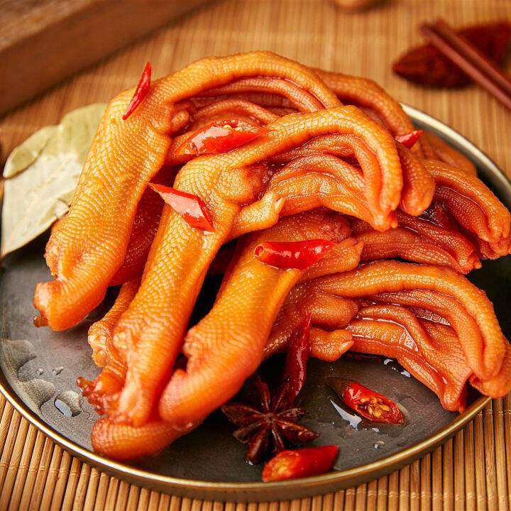 Braised duck feet, delicious duck feet, duck feet, braised duck feet