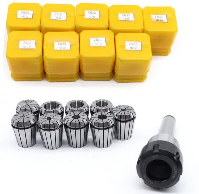 MT2 MT3 MT4 Morse tapper holder ER16ER20ER25ER32 +9PCS Spring collet For CNC Milling Lathe tool high quality cone morse