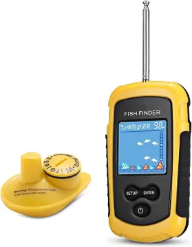 Lucky Ff1108-1ct Portable Fish Finder 100m/300ft Depth Fish Alarm Wired Fish Detector