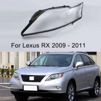 สำหรับ Lexus RX270 RX350 RX450 2009 2010 2011ฝาครอบ Lampu Depan Mobil ไฟหน้าปลอกเลนส์