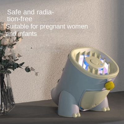 Home Mute Baby Pregnant Women Mosquito Repellent Lamp USB Purple Light Rechargeable Mosquito Lamp Easy Install B