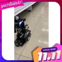 รถตำรวจ แปลงร่าง หุ่นยนต์ มีเสียง มีไฟ The police car transforms the robot with a fire.