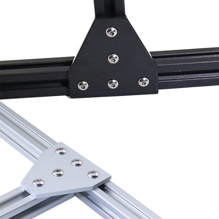 2pcs-lot-5-hole-black-silver-joint-board-plate-corner-angle-bracket-connection-joint-strip-for-2020-3030-4040-aluminum-profile