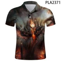 2023 NEW Style  Polo Homme Dota 2  Fashion Men Shirts Streetwear Casual Hombre Camisas De Polo Harajuku Cool 3D Printed Short SleeveNew product，Can be customization