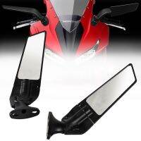 Motorcycle Accessories Rear Side View Mirrors Motorcycle Mirrors Wind Wing For Kawasaki ZX6R ZX636 ZX7R ZX9R ZX10R Suzuki Honda