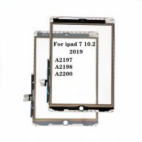 ❂◘❀ Original Touch Screen for iPad 7 10.2 2019 A2197 A2198 Touch Screen Front Glass Digitizer Display Screen Panel Assembly Replace