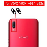 2 ชิ้นสําหรับ VIVO Y93 / Y91 / Y93s กล้องเลนส์แก้วด้านหลังกล้องด้านหลังเลนส์แก้วพร้อมกาวเปลี่ยนอะไหล่ซ่อม