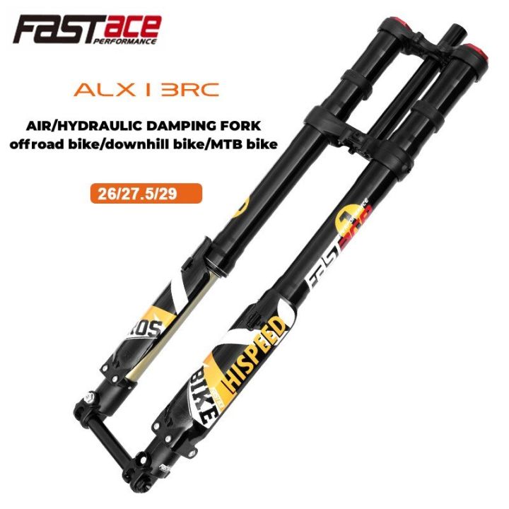 fastace-mtb-ตะเกียบหน้ารถจักรยาน26-27-5-29er-อากาศหมาดๆส้อมออฟโรด-ดาวน์ฮิลล์ที่แขวนจักรยานส้อมคว่ำรถจักรยานยนต์วิบากไฟฟ้า