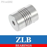 5pcs/lot 10mm to 10mm Aluminium Stepper Motor Flexible Shaft Coupling Cnc Diameter 19mm Length 25mm