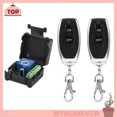 Myhomever Dc12V Relay 1Ch สวิทช์รีโมทประตูโรงรถแบบไร้สาย