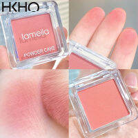 HKHO พาเลทบลัชเนื้อแมทแก้มธรรมชาติกันน้ำใบหน้ามีสีสันใบหน้า Contouring แก้มนุ่ม Contouring