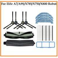 14PCS Accessories Kit for Ilife A7 A9S X785 X750 X800 Robot Vacuum Cleaner Washable Mop Cloth HEPAFilter Main Side Brush