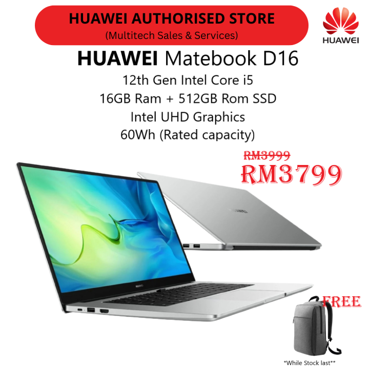 huawei matebook d16 16 512