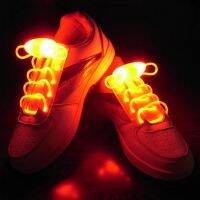 Shoelace LED 50cm Optical Fiber Light Up Strap Luminous Flash Shoe Laces For Party