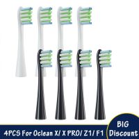 ☫❒✱ 4PCS For Oclean X/ X PRO/ Z1/ F1 Soft DuPont Replacement Heads Brush Heads Sonic Electric ToothbrushBristle Vacuum Nozzles