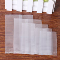 【CW】100Pcs Serrated Frosted Plastic Bag Machine Seal Gift Decoration Bags Biscuit Candy Snack Packing Pouch Baking Accessories