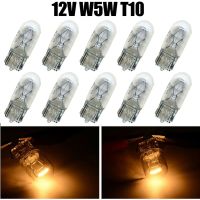 หลอดฮาโลเจนในรถ LED W5W T10 12V,สัญญาณไฟป้ายทะเบียนสีขาวเปลี่ยนโดยตรง