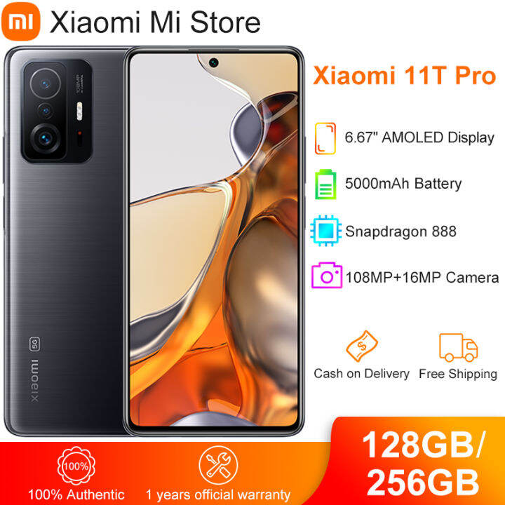 Global Version Xiaomi 11T Pro 128G/256G Flagship Snapdragon 888 Octa Core  108MP Camera 120Hz AMOLED 120W HyperCharge - AliExpress