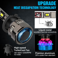 100W 25000LM H1 H4 LED Headlight H7 Led Canbus H8 H11 9005 HB3 9006 HB4 Bulb Liquid Metal Car Lights Turbo Lamp Automobile 12V