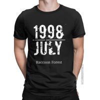 Raccoon Forest July 1998 T Shirts For Men Pure Cotton Casual T-shirts Crewneck Tees Classic Short Sleeve Tops New Arrival XS-6XL