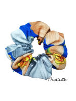 Thecute ::โดนัดรัดผม หนังยางรัดผม  Scrunchies Hair accessories Elastic hair tie