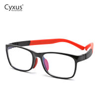 [ลดล้างสต๊อก] Cyxus เด็ก Anti Blue Ray แว่นตาเด็กป้องกันรังสีแว่นตา UV400ยางไทเทเนียมเบาพิเศษกรอบ 6802