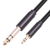 3.5mm To 6.35mm TRS Cable Stereo TRS Audio Cable 10FT 3Meters For Guitars Mixer Amplifiers Home Stereo Systems Cables