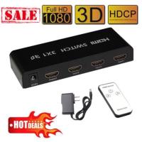 3 Input 1 Output V1.4 HDMI Switch Switcher HDMI Splitter HDMI Port for PS3 PS4 for Xbox 360 PC DV DVD HDTV 1080P