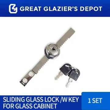 318 High Quality Zinc Alloy Sliding Glass Lock for Sliding