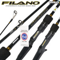 คันเบ็ดตกปลา WEEBASS ROD คันเบ็ด - รุ่น FILANO (2ท่อน) คันตีเหยื่อปลอม คันตีชะโด