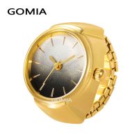 ❀❀ 2023 new mini green watch ring for women retro rose gold finger student real