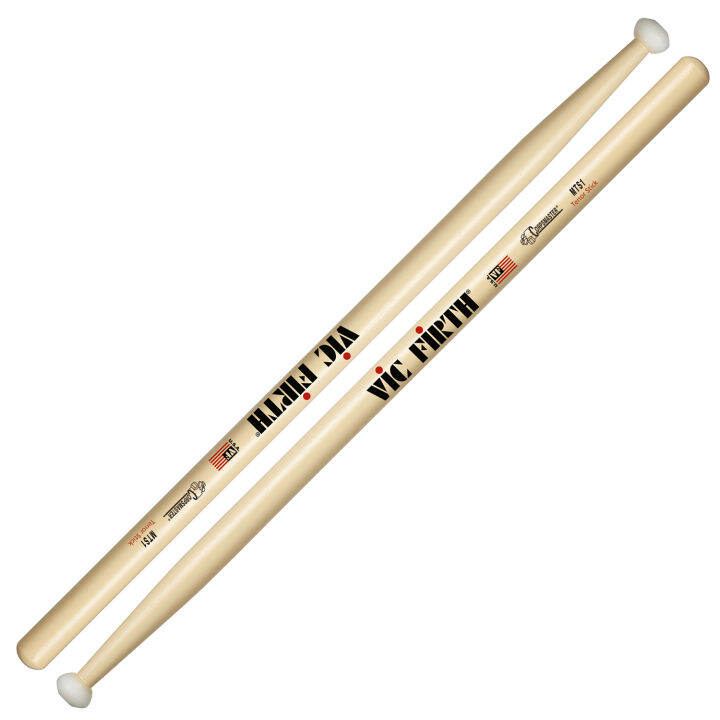 vic-firth-ไม้กลอง-mts1-ไม้กลองเทเนอร์มาร์ชชิ่ง-หัวไม้ไนลอน-made-in-u-s-a