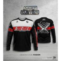 [In stock] 2023 design  custom moto drifit jersey "fusion" full sublimation 3d breathable t-shirt summer long sleeve tee f9kp，Contact the seller for personalized customization of the name