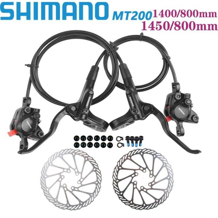 Shimano BR BL MT200 Bicycle Brake MTB Brake Hydraulic Disc Brake  750/800/1350/1450/1500Mm Mountain Clamp Brakes Upgraded MT315 | Lazada PH