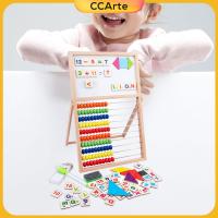 CCArte คณิตศาสตร์เด็กลูกคิดรางไม้คณิตศาสตร์ Manipulatives คณิตศาสตร์ของเล่นช่วยการนับของเล่นเสริมพัฒนาการ