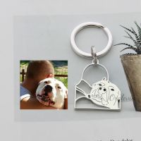 ☇□❀  Custom Photo Picture Pendant Necklace Personalized Kids Artwork Necklcace Jewelry Drop Shipping