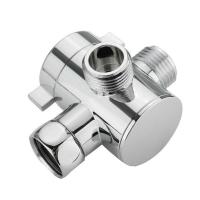 Multi-function 3 Way T-adapter Shower Head Diverter Faucet Valve For Toilet Accessory Bathroom G1/2" Valve Bidet Adapter Sw U5J4