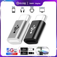 RYRA Micro USB Female To Type C Male Adapter Converter Micro-B To Typ C Interface Data Line Charging Connector Phone Accessories