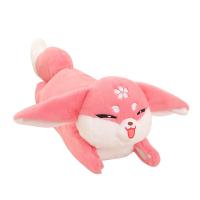 Genshin Impact Yae Miko ของเล่นน่ารัก Plush ยัดไส้เกมอนิเมะสีชมพูหมอนตุ๊กตาจิ้งจอกสำหรับเด็กของขวัญวันเกิดเด็กผู้หญิงของเล่นยัดไส้