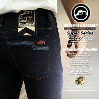 SUP016 SUP030 (B) กางเกงยีนส์ยืดขาเดฟ ฟอกนุ่ม+ยืด Mens Skinny Stretch Jeans(Gasoline &amp; Garage)ปั๊มน้ำมันแก๊สโซลีน (SUP)