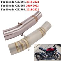 ท่อไทเทเนียมอัลลอยด์ขนาด51มม.,กันลื่นสำหรับรถจักรยานยนต์ฮอนด้า CB300R CBR300 CB300F CB250R 2018 - 2020