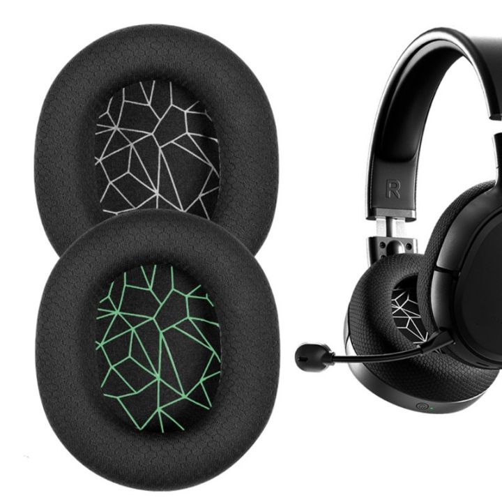 1คู่ใหม่หูฟังแผ่นรองหูฟังเบาะปิดหูกันหนาวสำหรับ-arctis-3-5-7-pro-lossless-ไร้สาย-gaming-headset-หูฟัง