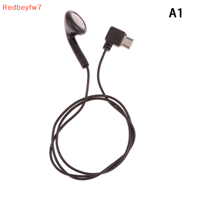 Re 1ชิ้นหูฟังไมโคร USB ชุดหูฟังสเตอริโอเดี่ยวโมโนสำหรับหูฟังบลูทูธหูฟังแบบมีสายอเนกประสงค์