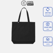 Túi tote vải Clean Bag Đen trơn thân thiện môi trường thương hiệu Coolmate
