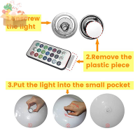 CHIDI Glowing Beach Ball รีโมทคอนโทรลไฟ LED สระว่ายน้ำของเล่น13สีบอลเรืองแสง