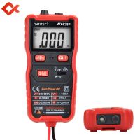 ZZOOI QHTITEC Auto Range Digital Multimeter  WX628F WX625T  AC/DC Voltage NVC Tester Meter Mini  Multimetro Flashlight Profesional